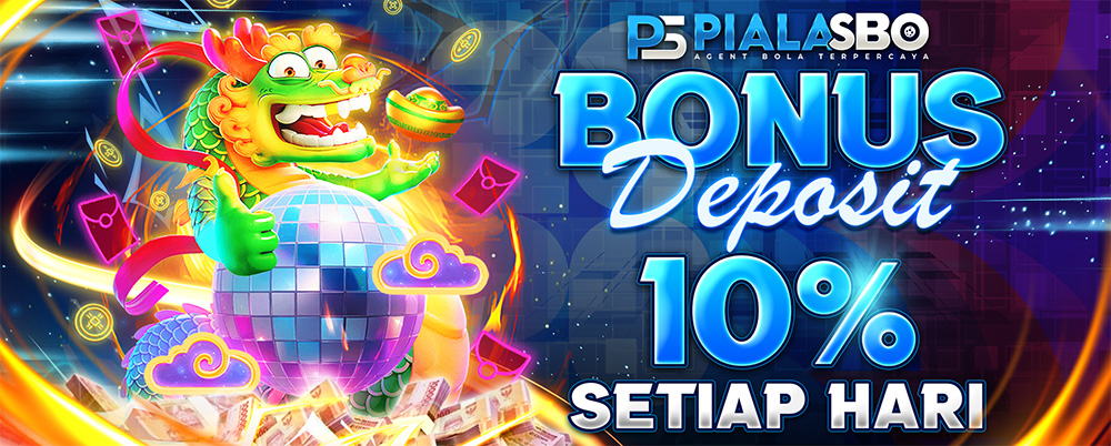 Bonus Deposit 10% Setiap Hari